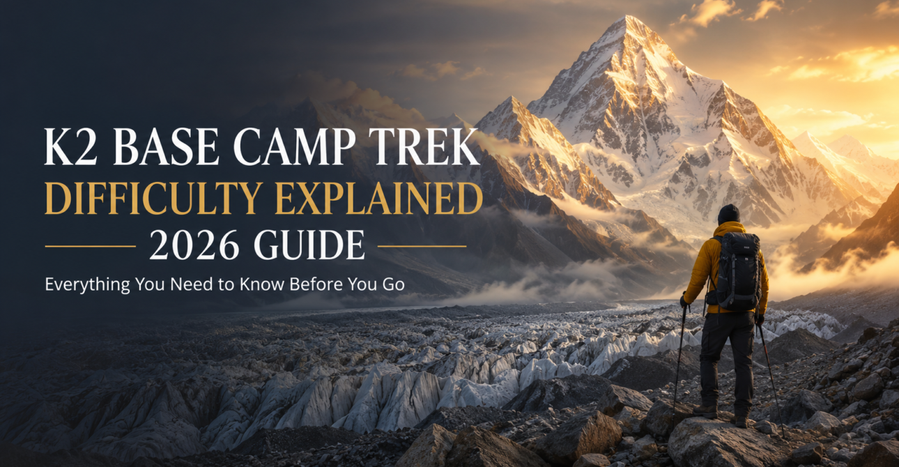 K2 Base Camp Trek Difficulty Explained: How Hard Is the Trek in 2026?